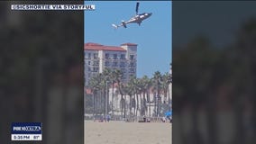 Helicopter crash injures 5 in Huntington Beach