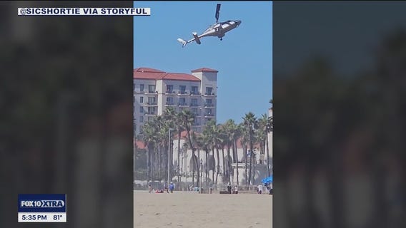 Helicopter crash injures 5 in Huntington Beach