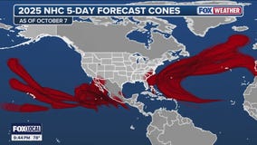 Arizona in tropical forecast cone twice as many times as Florida in 2025