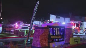 4 displaced after fire at Mesa apartments