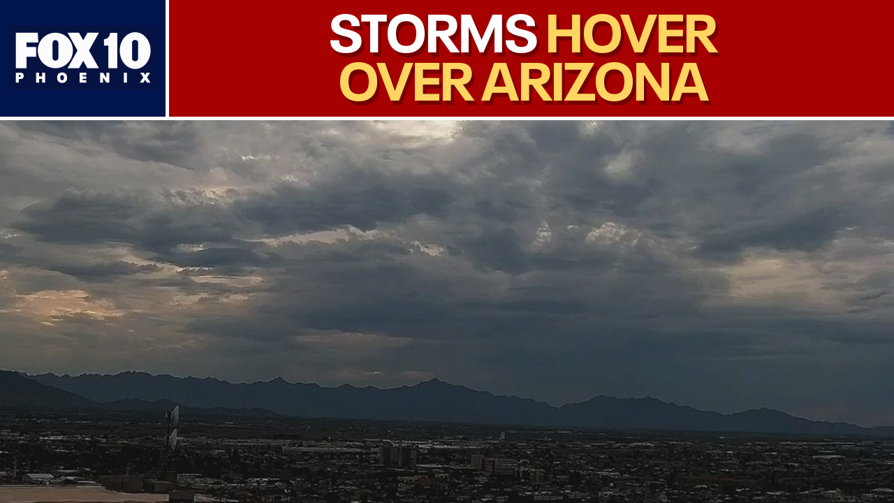 Storms continue in Arizona due to tropical storm remnants