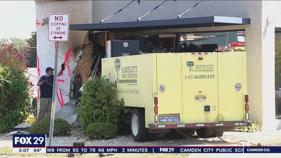 Truck crashes into Cherry Hill dental office