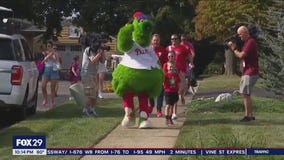 Bucks County cancer patient surprised with gift from Phillies