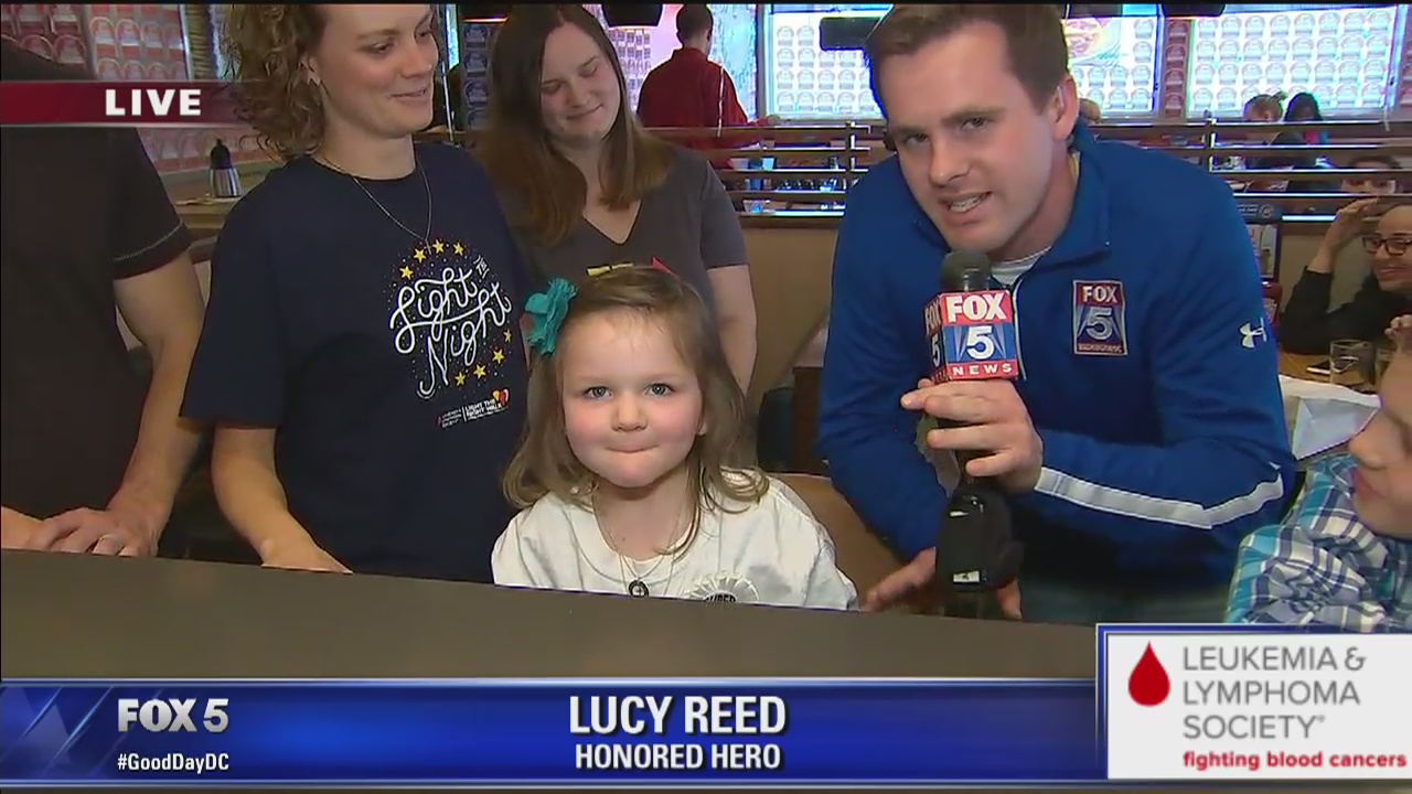 IHOP, LLS raise funds - in honor of Lucy - on this National Pancake Day