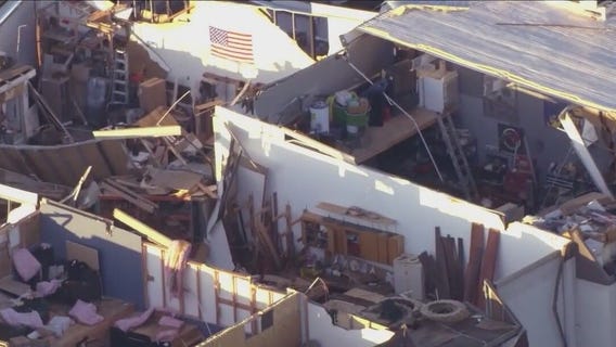 Some Tempe businesses forced to close due to microburst damage