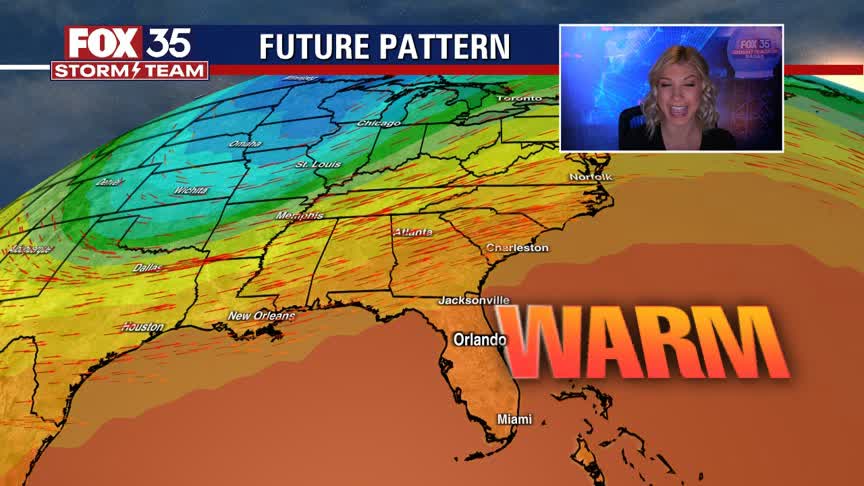 Pleasant, warm days ahead for Central Florida