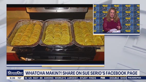 Whatcha Makin'? Nearly 200 Eagles game-day pierogis