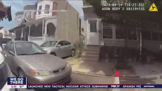 Bodycam released in deadly Philadelphia traffic stop shooting