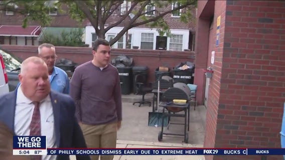 Philly officer involved turns himself in to face criminal charges