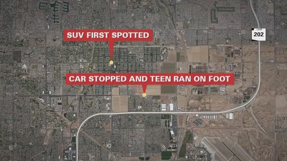 13yo allegedly took SUV for joyride: Gilbert PD