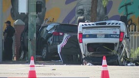 Phoenix PD officers, another person hurt in crash