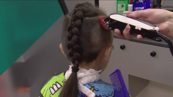 Haircuts raise money for Phoenix Children's Hospital