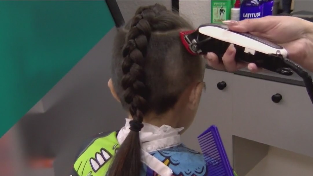 Haircuts raise money for Phoenix Children's Hospital