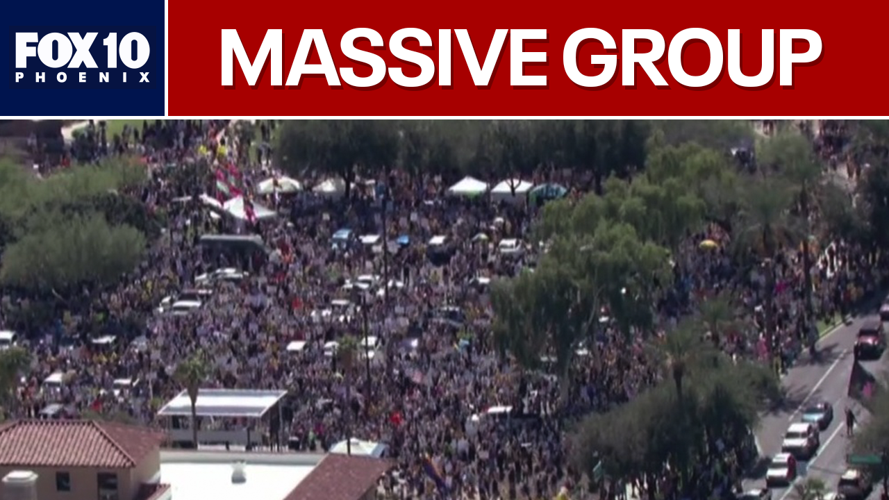 No Kings Day: Arizona Capitol packed with protesters