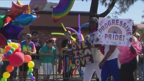 Thousands line streets for annual Phoenix Pride Parade