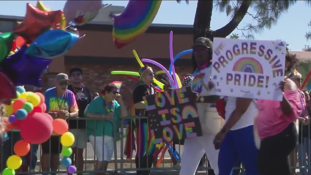 Thousands line streets for annual Phoenix Pride Parade