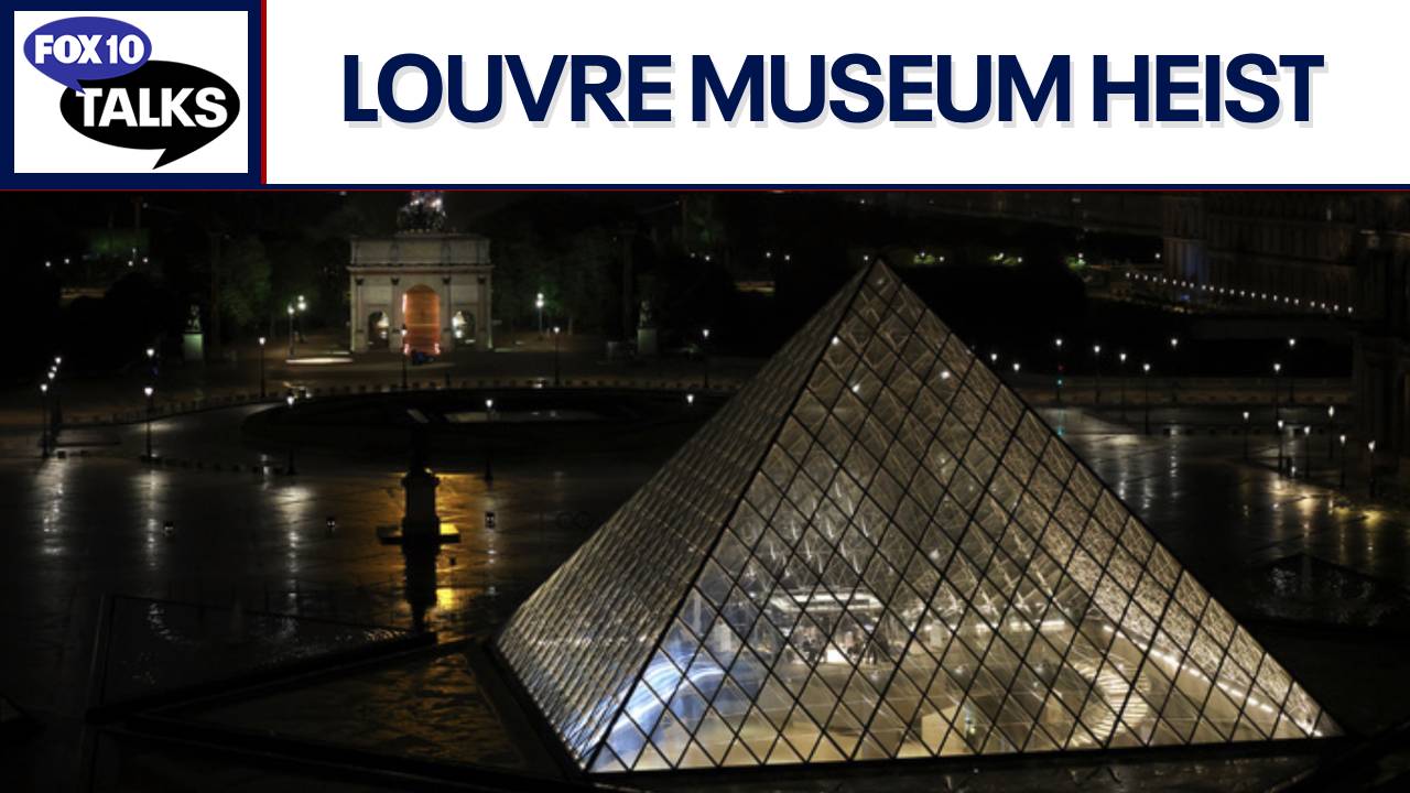 Paris Louvre museum jewelry heist | FOX 10 Talks