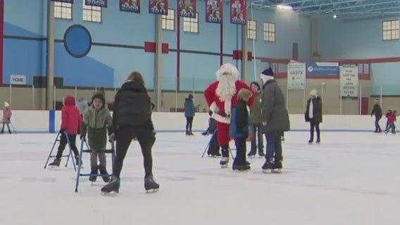Hartland Make-A-Wish 'Skating with Santa' fundraiser