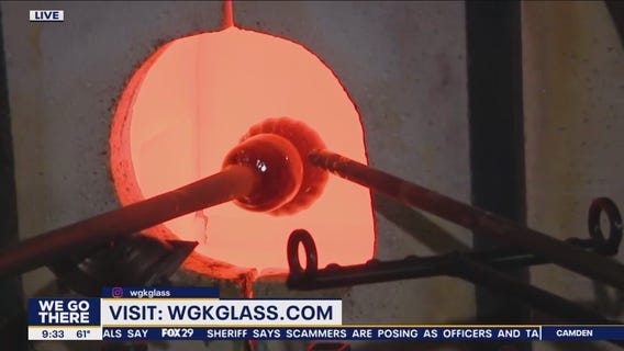 Make your own glass pumpkins in Chester County