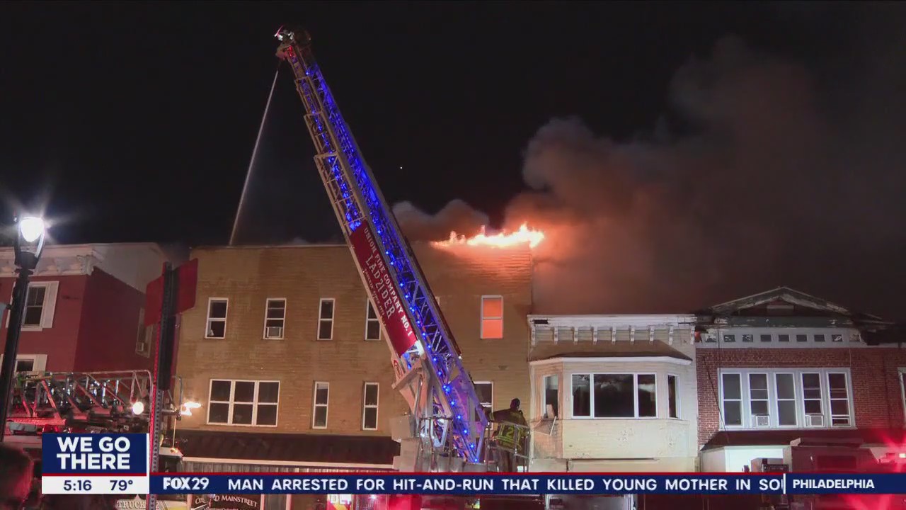 90 displaced after devastating fire takes out historic Oxford street