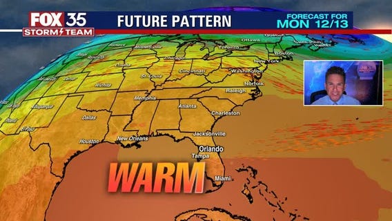 Warm stretch of weather in store for Central Florida