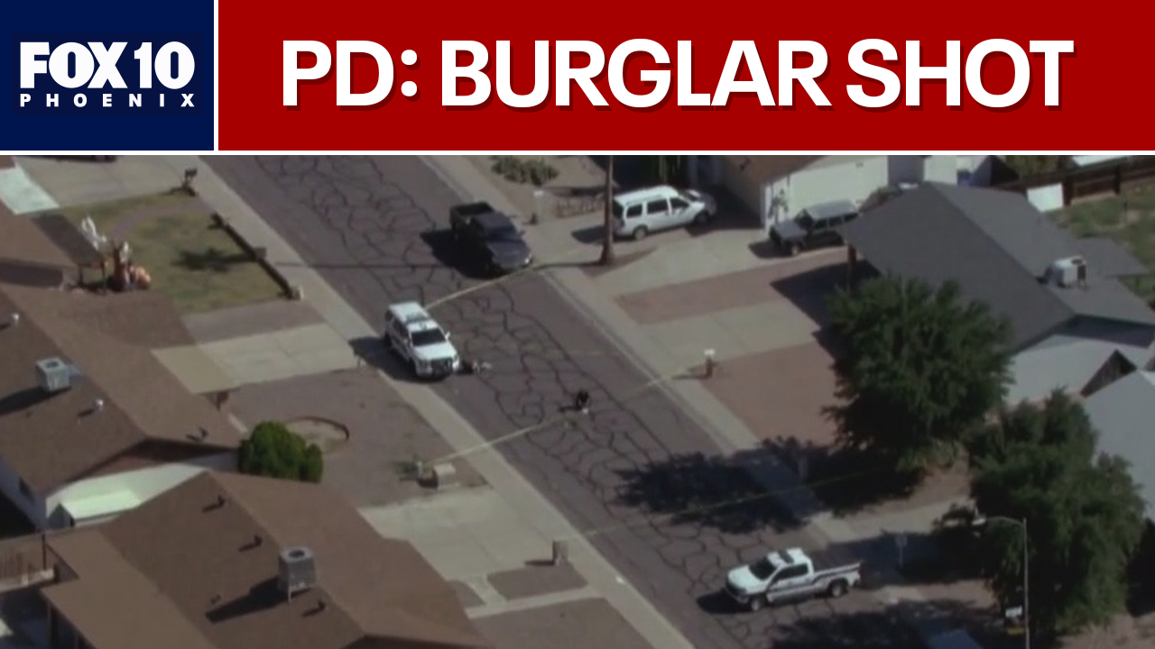 North Phoenix homeowner shoots suspect in morning burglary, PD says