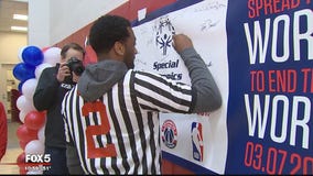 Wizards players take part Special Olympics DC Unified Game