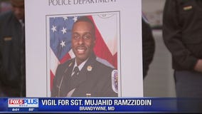 Fallen Prince George's County Police Sgt. Mujahid Ramzziddin remembered at vigil