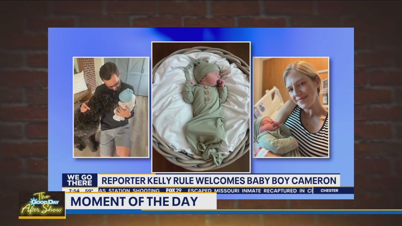 Moment of the Day: Welcome two new additions to the FOX 29 family