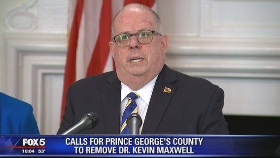 Maryland Gov. Larry Hogan calls on Rushern Baker to fire Prince George's Co. Public Schools CEO