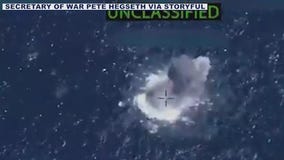 U.S. says it killed 14 in strikes on alleged drug boats