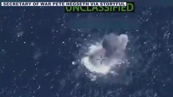 U.S. says it killed 14 in strikes on alleged drug boats