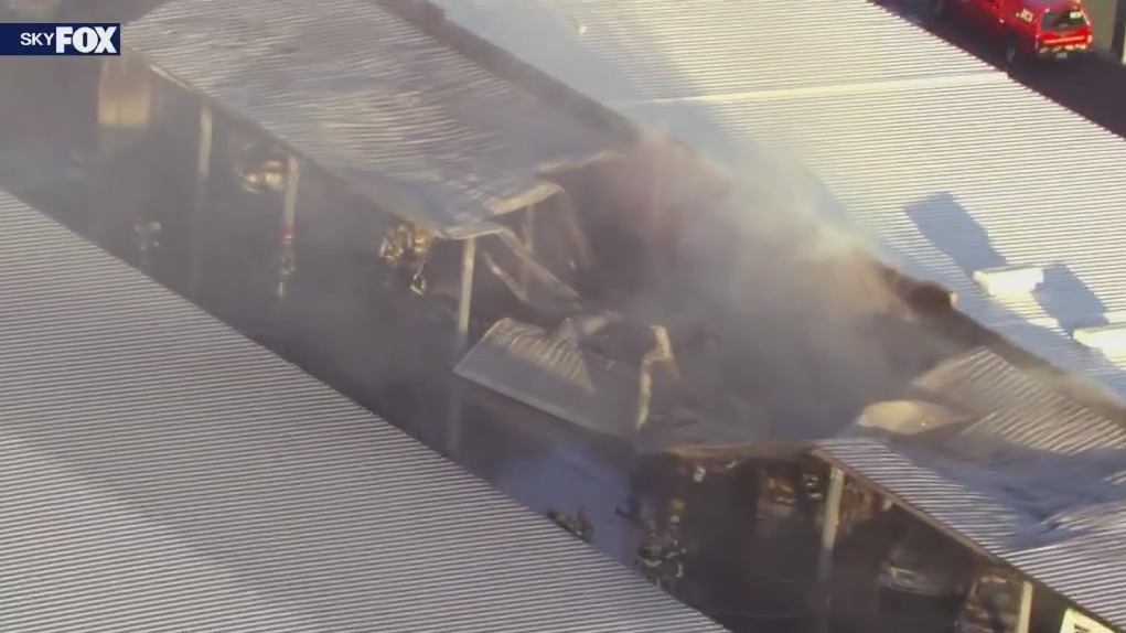 RV's damaged in Avondale storage facility fire