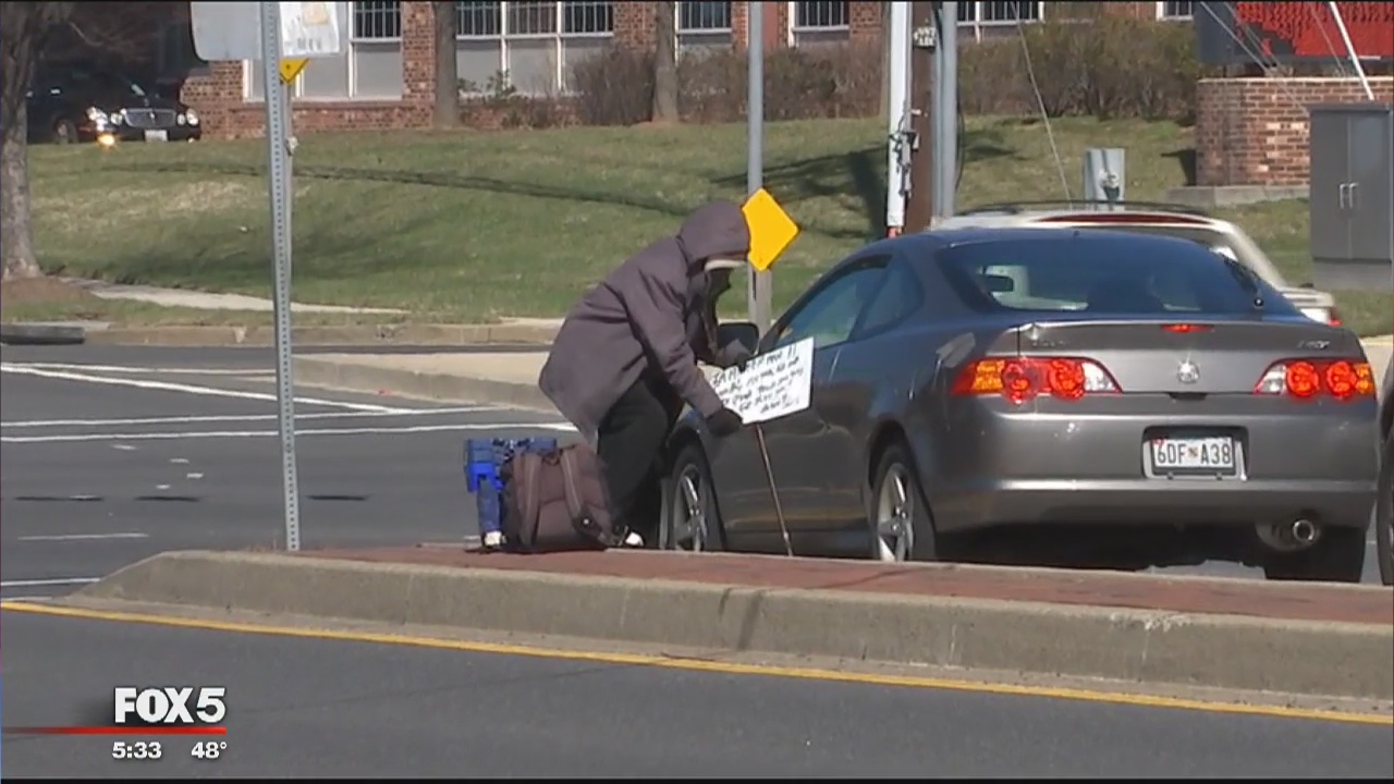 Montgomery County considering bill to ban panhandling at medians