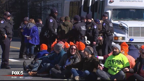 DACA protesters arrested on Capitol Hill