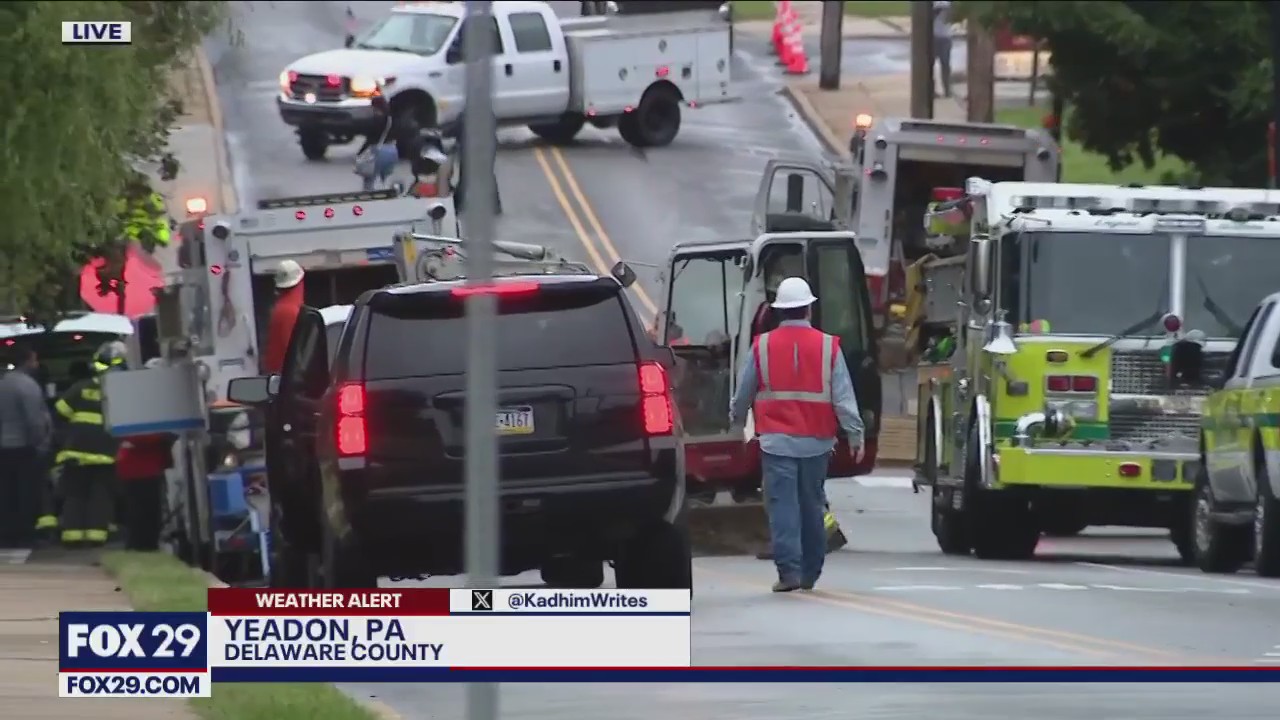 Residents evacuated after downed wires at Yeadon apartments