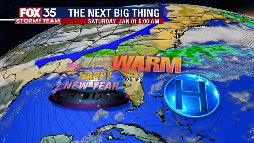 Will Santa need A/C on his sleigh when he stops in Central Florida?