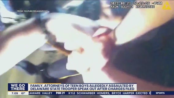 Family of teen boys assaulted by Delaware State trooper speak out