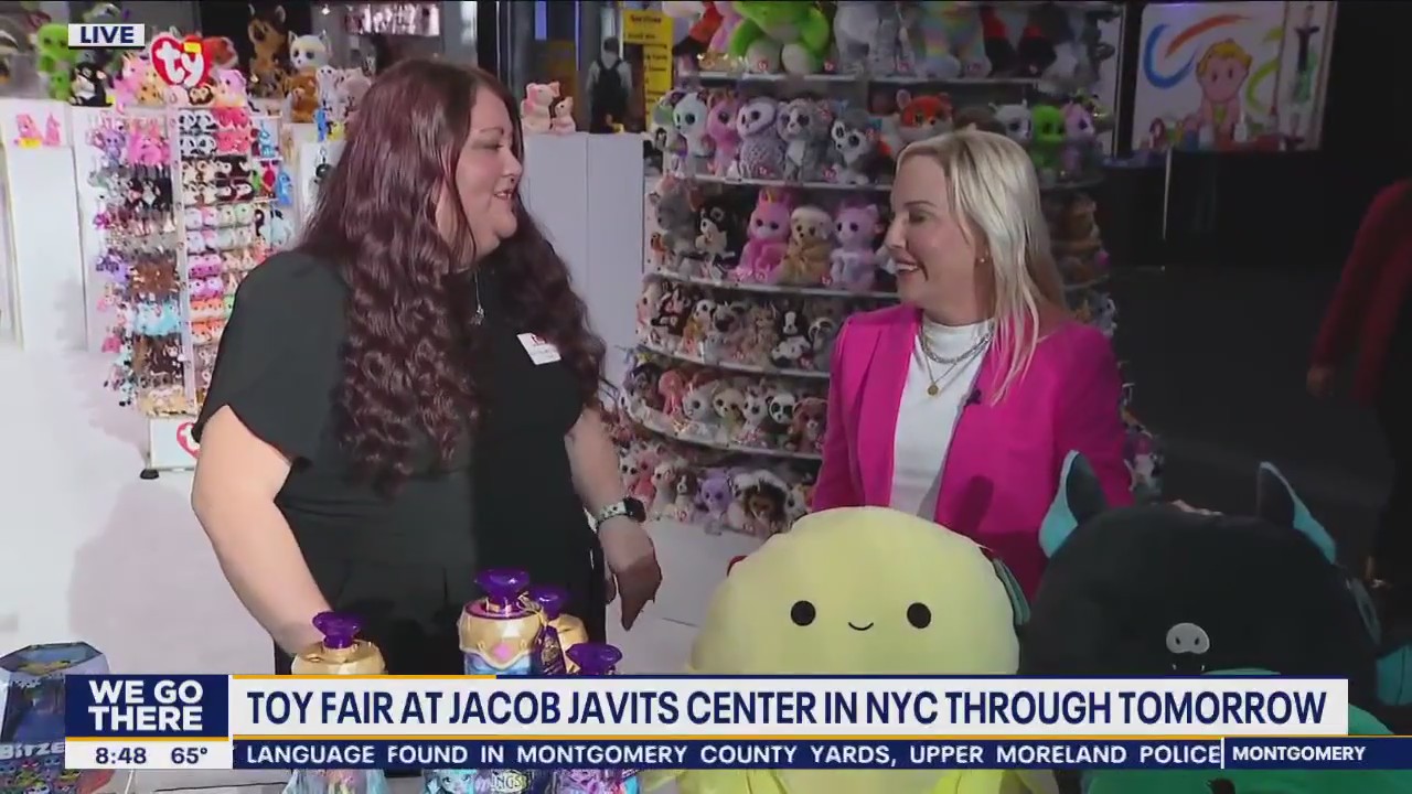 New York?s Toy Fair: Active toys and Squishmallows