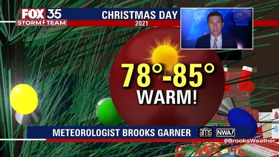 A look at the Christmas Day forecast