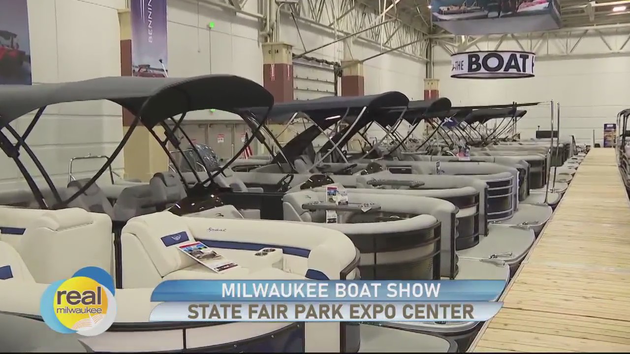 The Milwaukee Boat Show goes through Sunday at Wisconsin State Fair Park