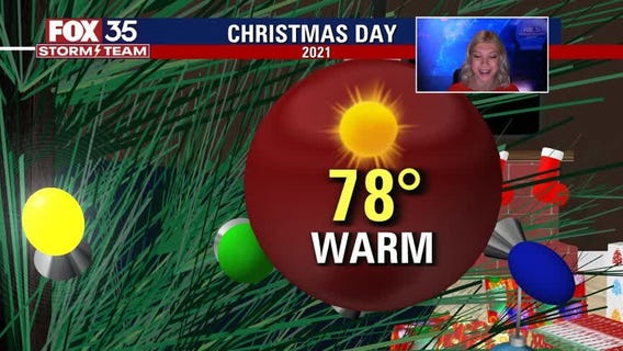 Christmas Day brings beautiful beach weather