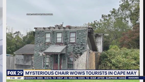 Mysterious chair wows tourists in Cape May