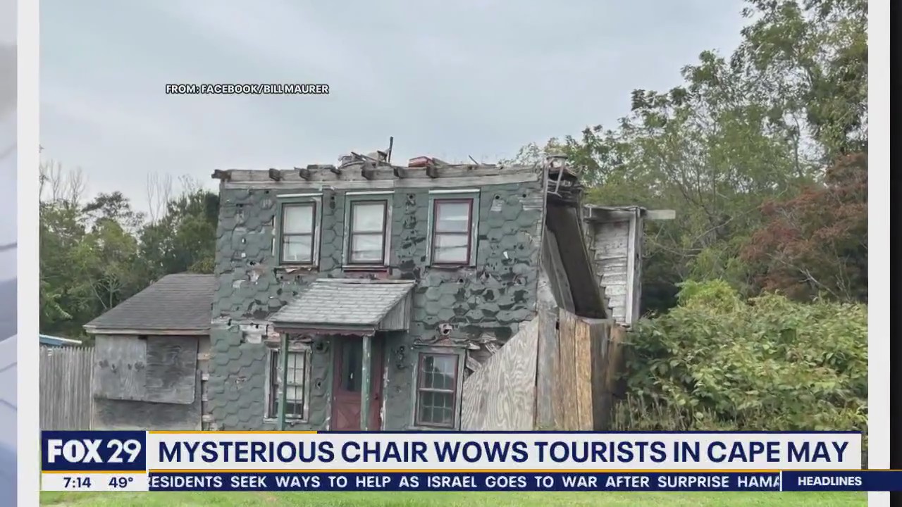 Mysterious chair wows tourists in Cape May