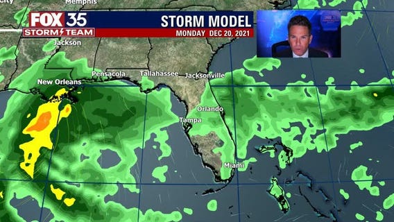 Pre-Christmas showers expected for Central Florida