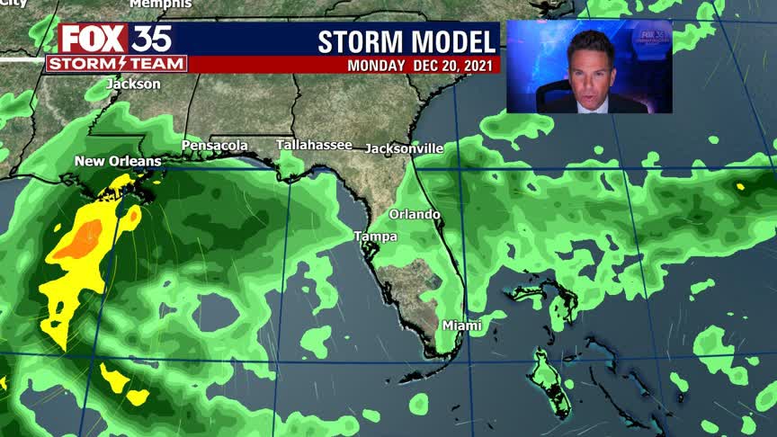 Pre-Christmas showers expected for Central Florida
