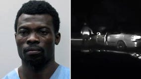 Fairfax County chase suspect hits self with own car (VIDEO)