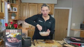 Indian beef flank steak and rice: recipe