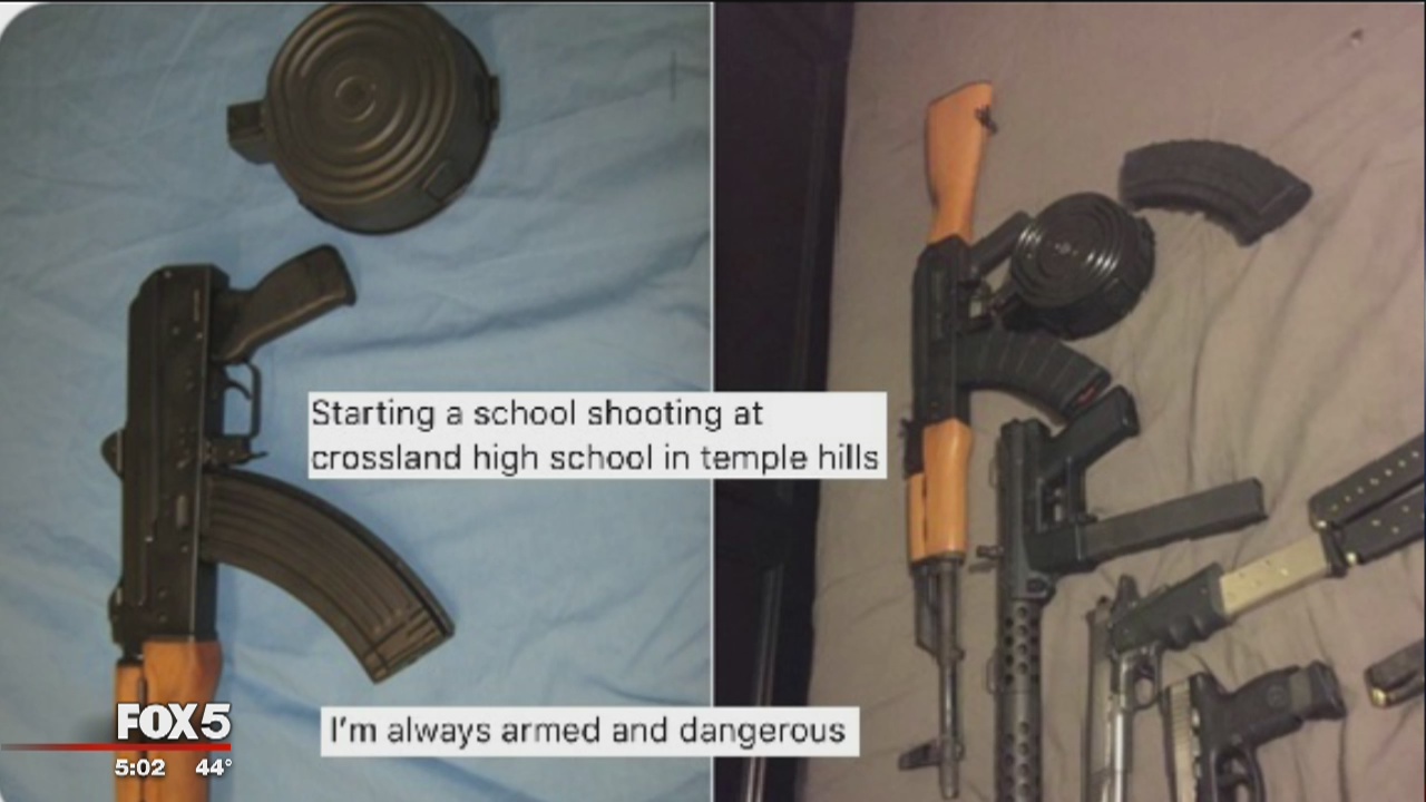 Crossland High School placed on lockdown due to threat posted on social media