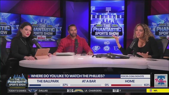 Where do you like to watch the Phillies?